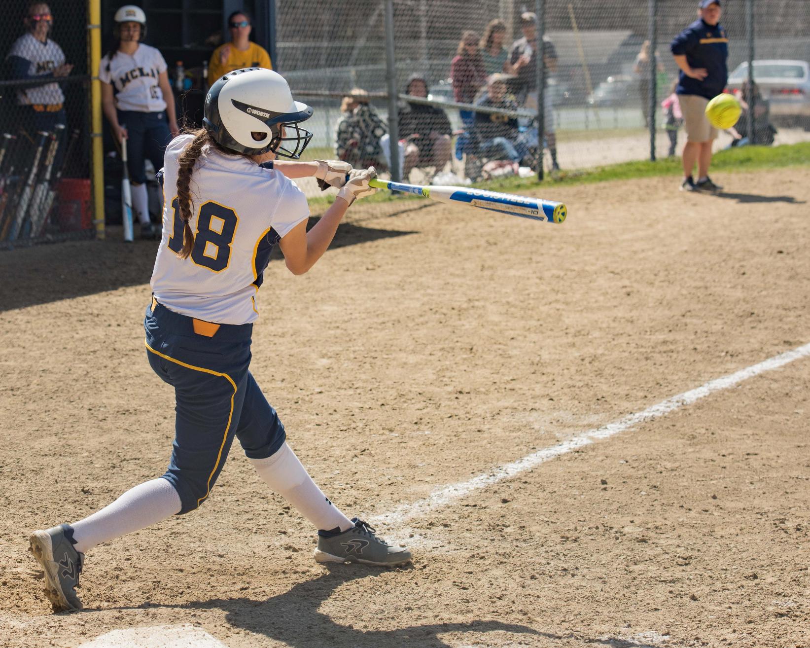 Softball swept by Bridgewater in MASCAC play at home 5-1, 8-0