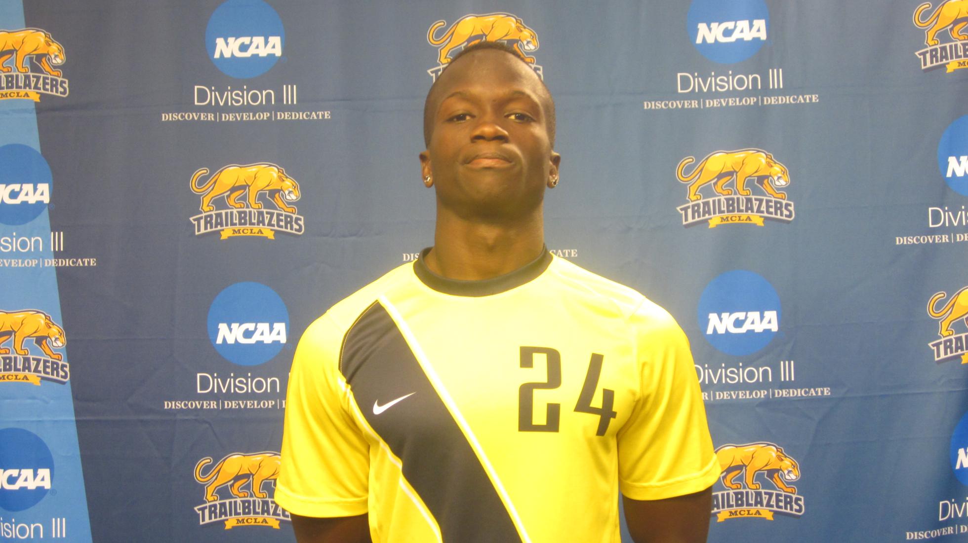 Jalloh, Anderson lead Men's Soccer over Mass. Martime 1-0 in key MASCAC matchup