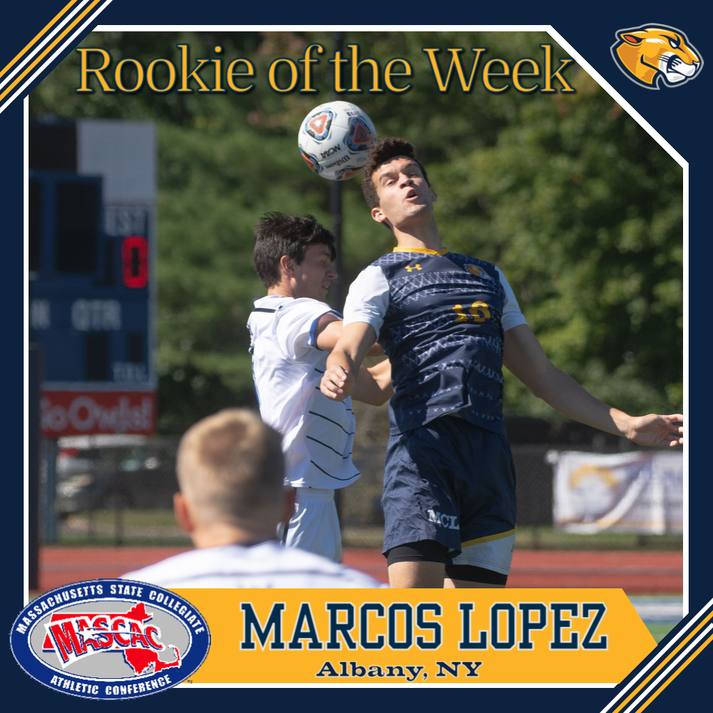 Lopez named MASCAC Rookie of the Week