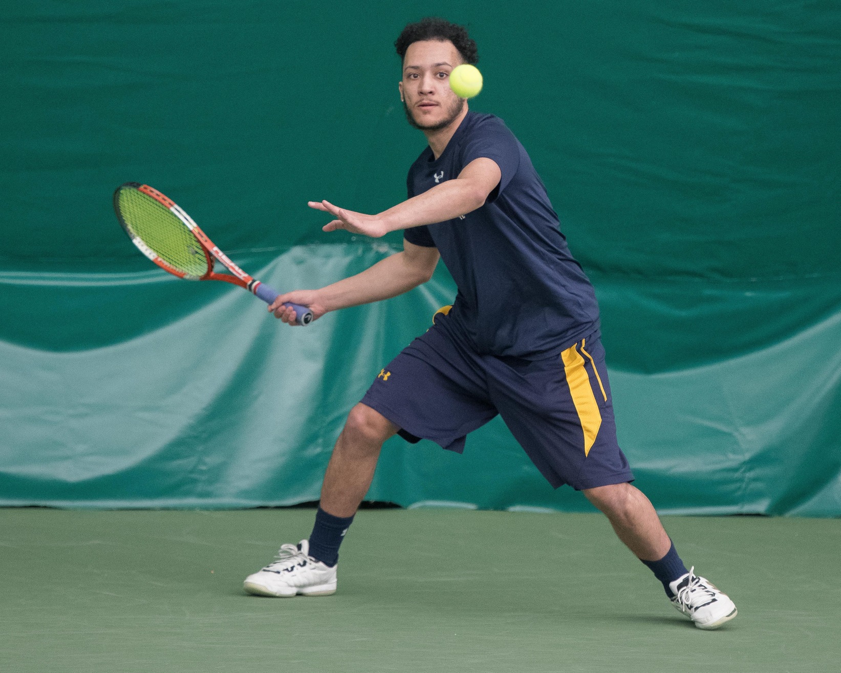 Mahrous, Castle singles play lifts MCLA to 5-4 comeback win over Castleton in Men's Tennis