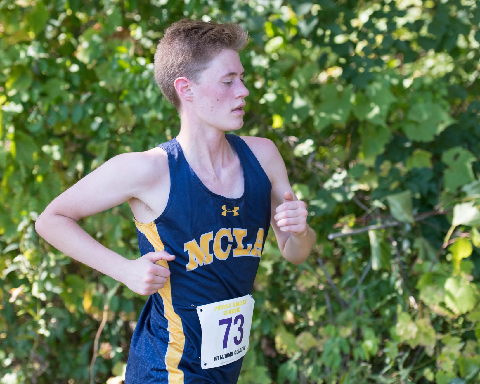 Gambill's 23rd place finish leads individuals at MASCAC Cross Country Championships