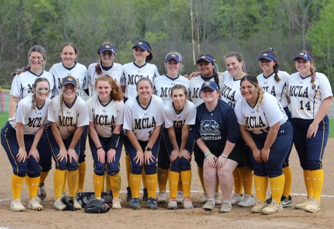Softball ends season with win to earn split with Salem State