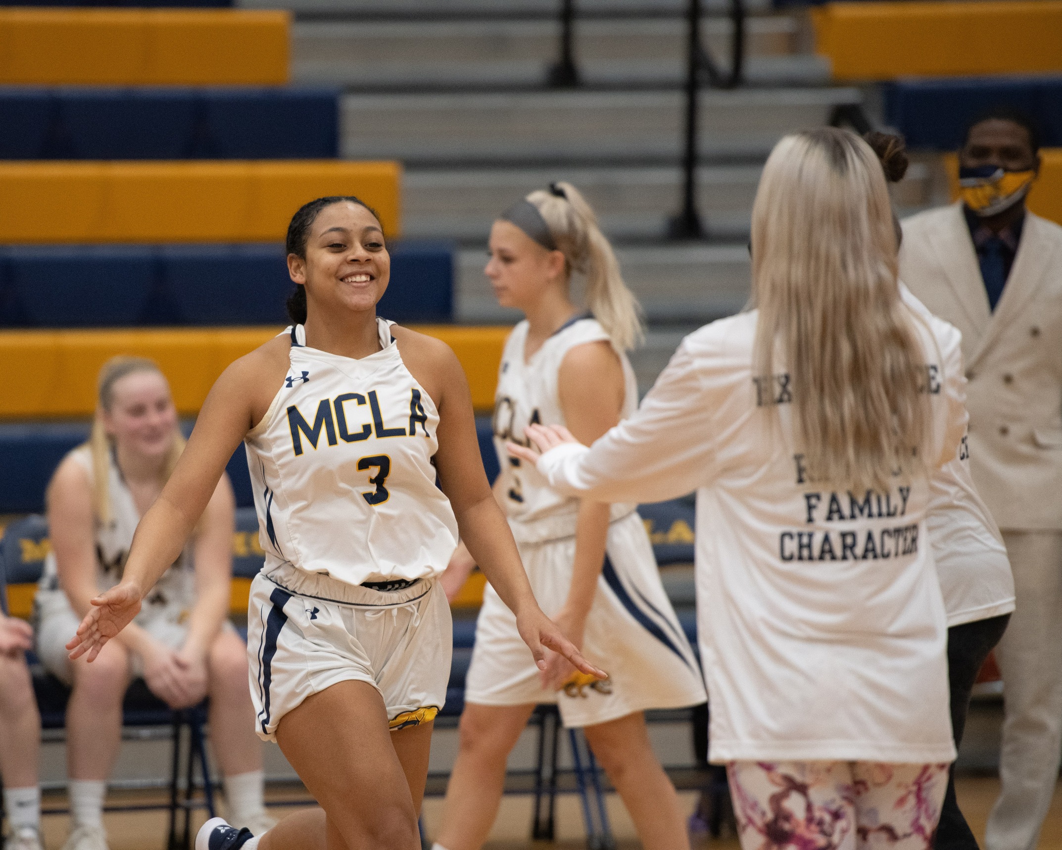 Women's Basketball, Bostick earn win over Fitchburg State 66-59
