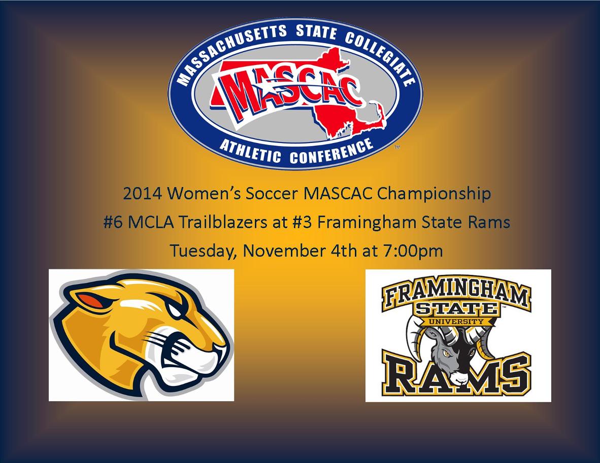 Women's Soccer set to travel to #3 seed Framingham tomorrow at 7pm