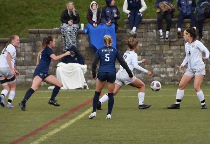 Women’s Soccer downed by Westfield State
