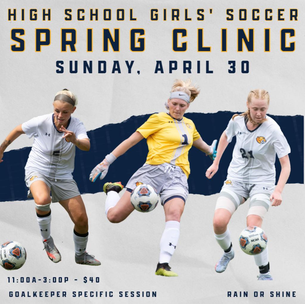Women's Soccer to Host Clinic on April 30th
