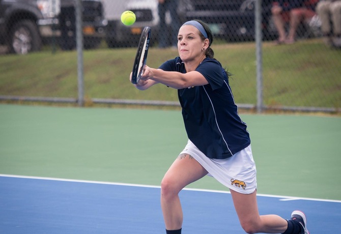 Tennis blanked by Sage in non conference action