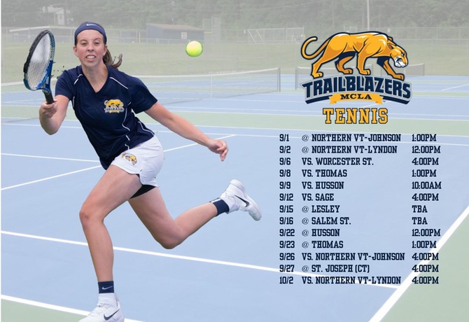 Women's Tennis Schedule features more NAC competition in 2018