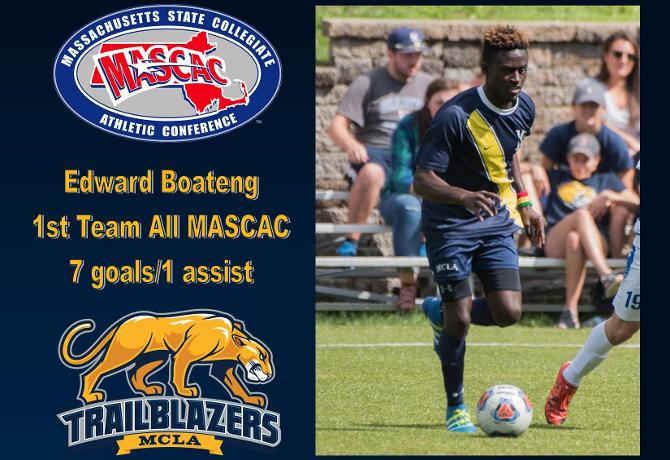 Boateng named first team All MASCAC