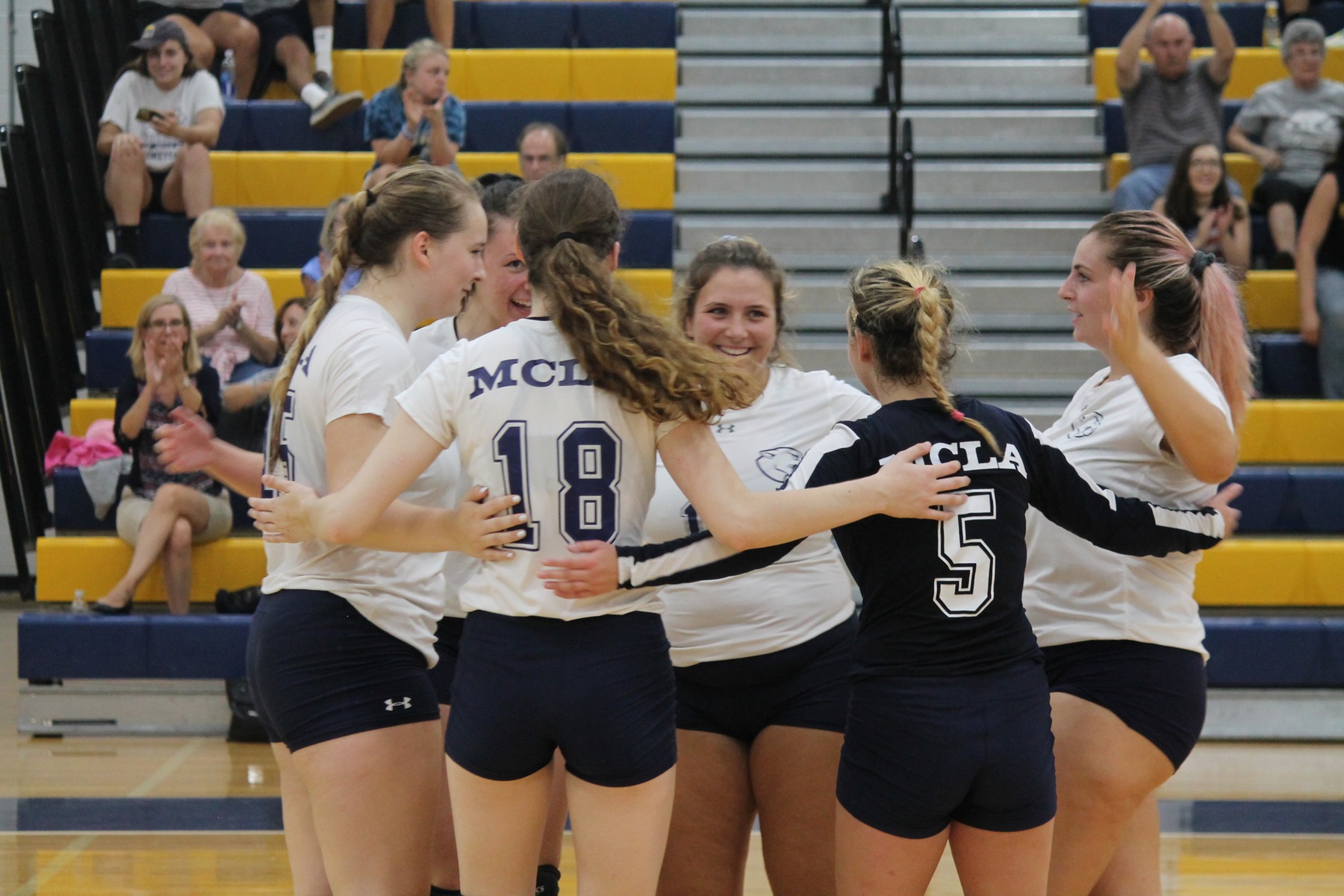 Volleyball sweeps tri match with Bay Path and Becker as Lechler records 1,000th career assist