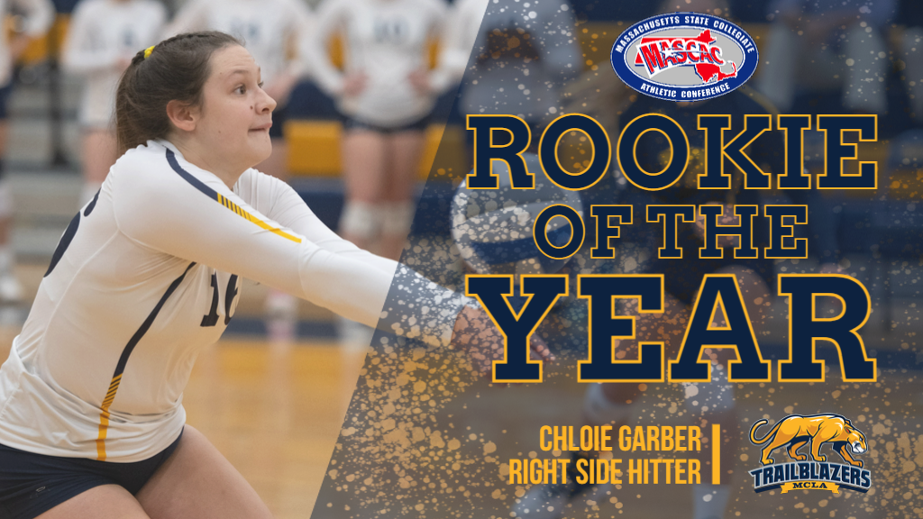 Garber named MASCAC Rookie of the Year in Volleyball