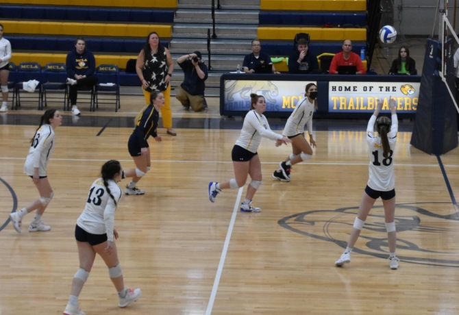 Volleyball advances to MASCAC semi-finals with 4-set victory over Fitchburg State