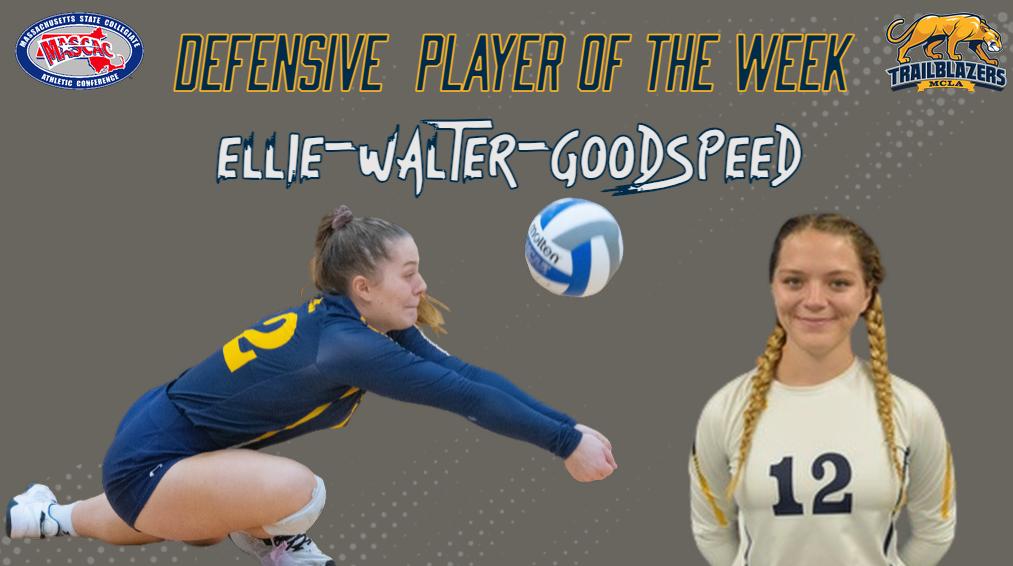 Walter-Goodspeed Claims Defensive Player of the Week Honors