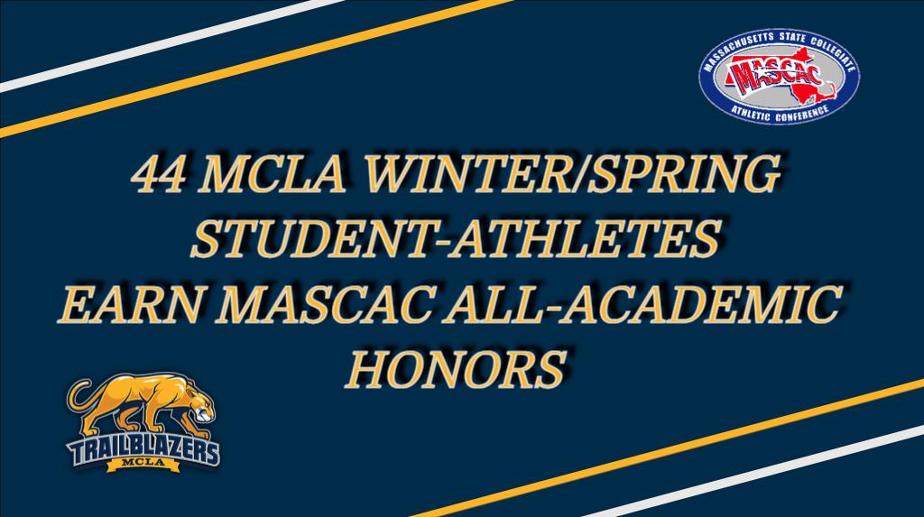 44 Trailblazers named to Winter/Spring MASCAC All-Academic Team