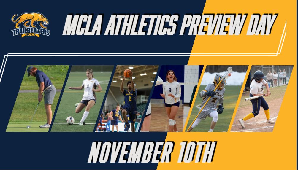 MCLA to Host Athletics Preview Day on November 10th
