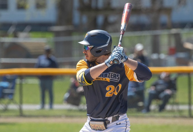 Matthew Castillo went 1-4 with an RBI and a run scored this afternoon at Bridgewater State.