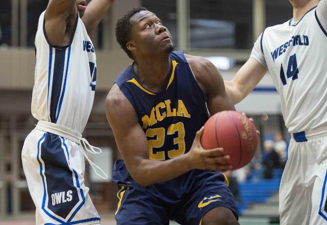 Men's Basketball drops fourth straight game, fall to Rams