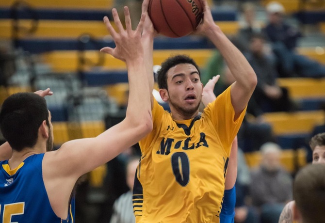Men's Basketball falls to MASCAC foe Salem State on the road