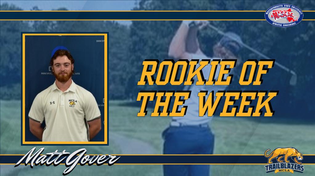 Gover Claims MASCAC Rookie of the Week