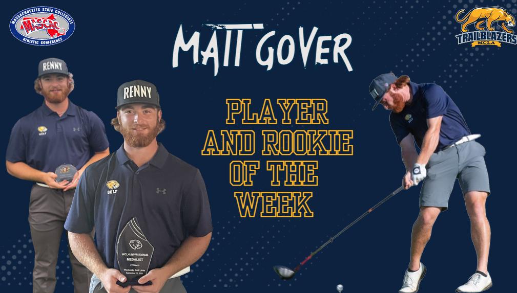 Gover Sweeps Weekly MASCAC Golf Awards