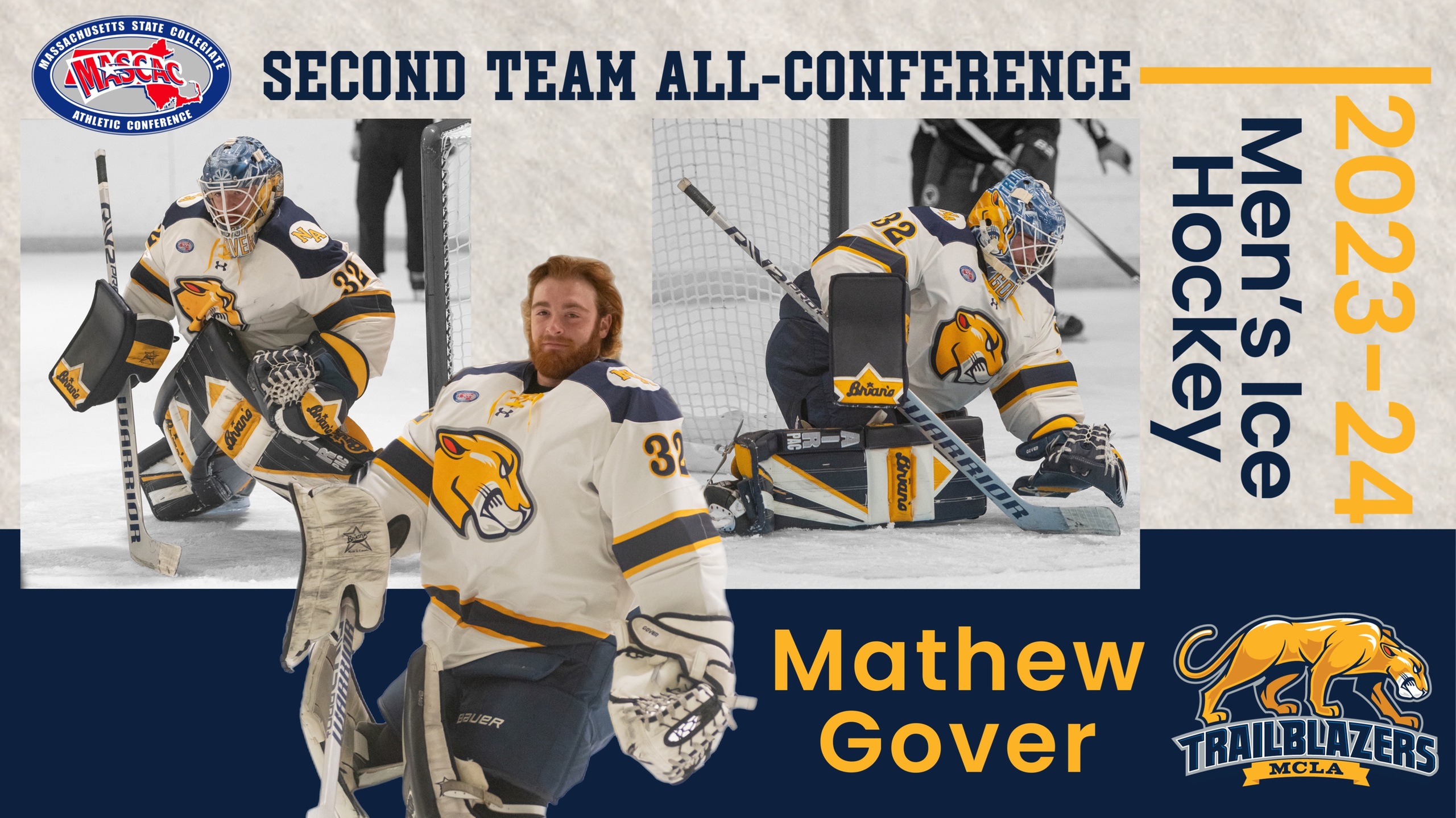 Gover named to MASCAC All-Conference Second Team