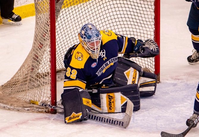 Mat Gover stopped 53 shots against Westfield State