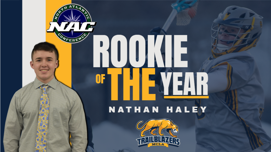 Haley named the North Atlantic Conference (NAC) Rookie of the Year