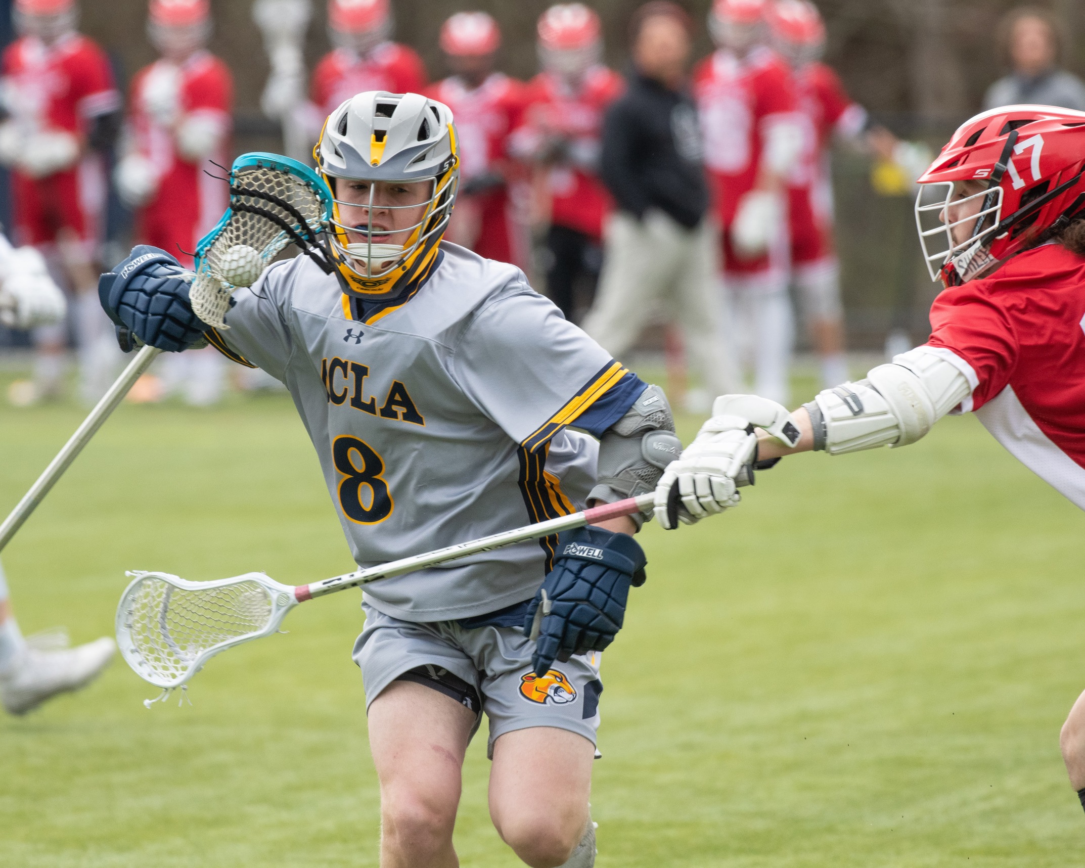 Haley's eight goal performance leads Men's Lacrosse to 15-9 win over Thomas in season finale