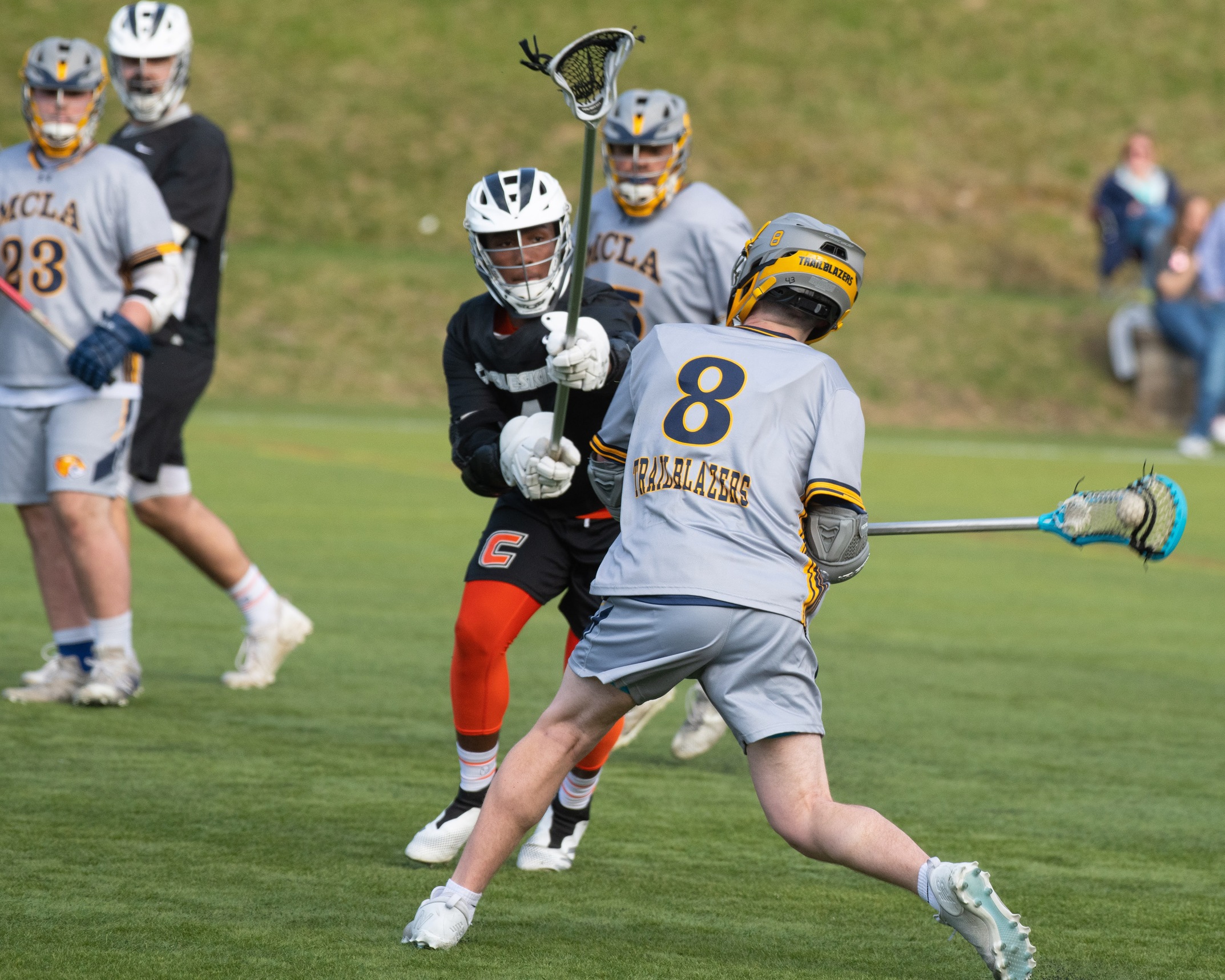Men's Lacrosse falls to Husson in NAC action
