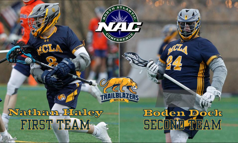 Haley and Dock earn NAC All-Conference honors
