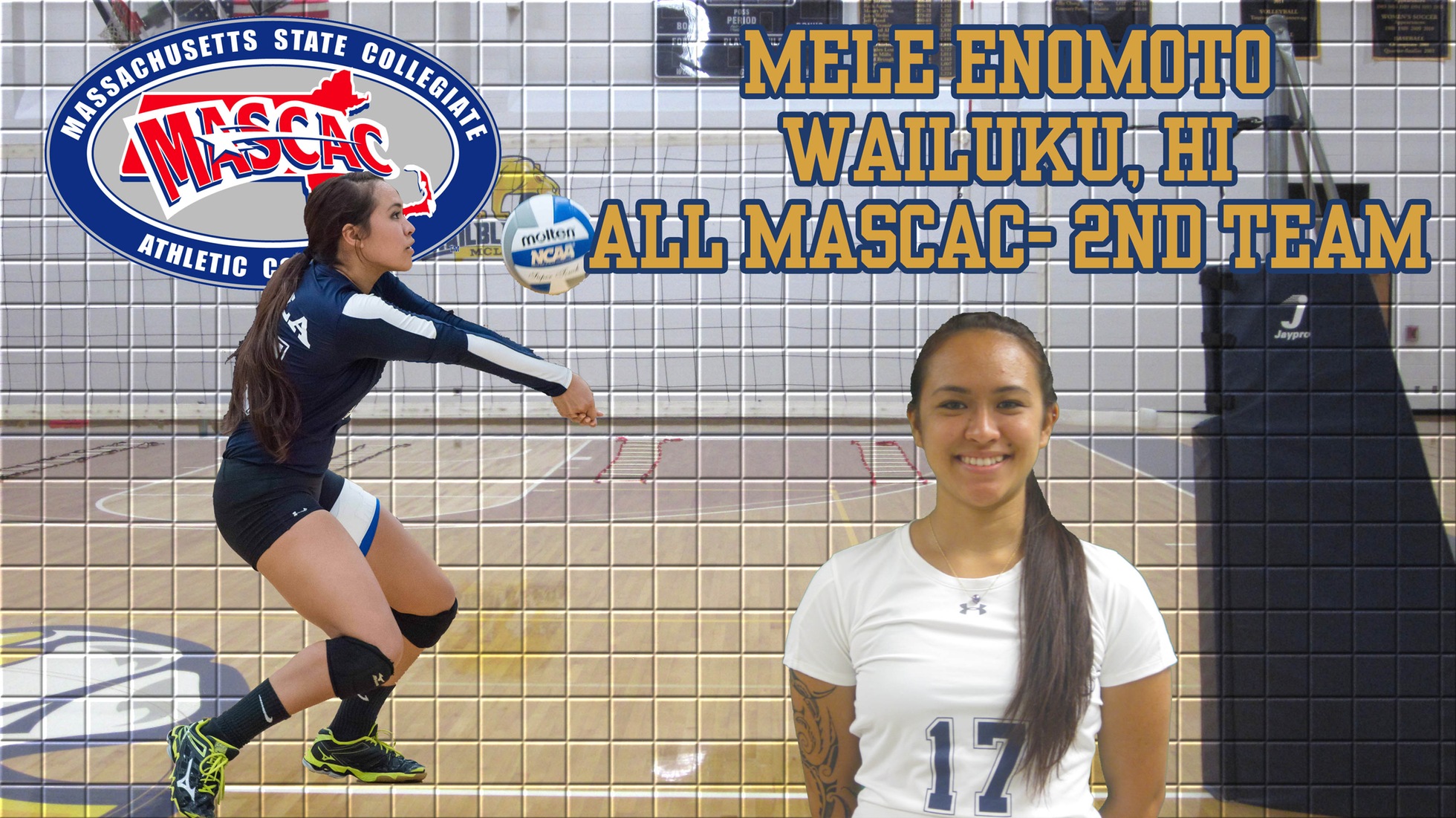 Volleyball's Enomoto named All MASCAC