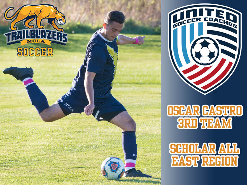 Castro named to United Soccer Coaches Scholar All East Region Third Team