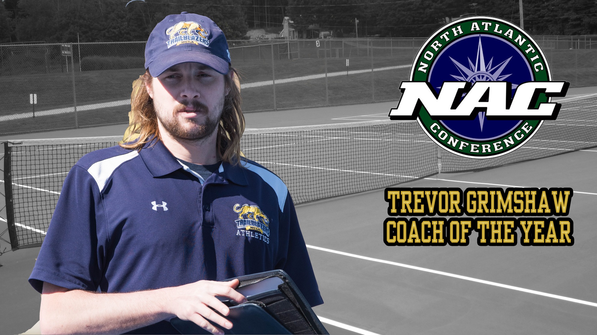 Grimshaw named North Atlantic Conference (NAC) Coach of the Year in Men's Tennis
