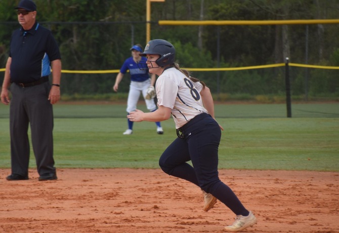 Maggie Closinski went 2-4 with two runs scored and a stolen base in Monday's 9-7 loss to Crown College