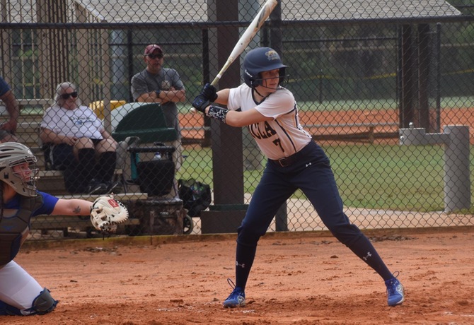 Kristie Zator went 4-for-4 in MCLA's game one, 6-4 victory at Union College this afternoon.