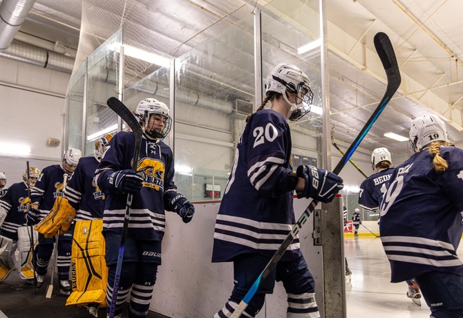 In the second night of a back-to-back series with Rivier, the MCLA Women's Hockey team dropped a 1-0 OT heartbreaker