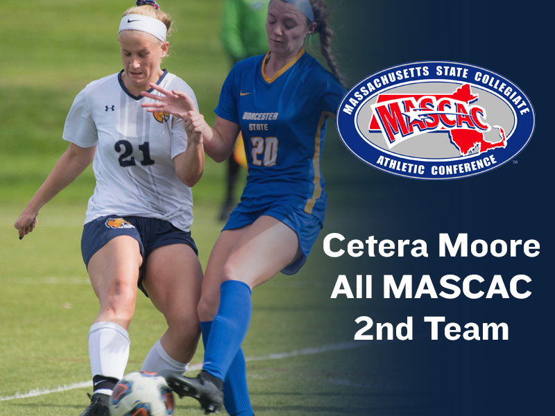 Moore earns second team All MASCAC honors