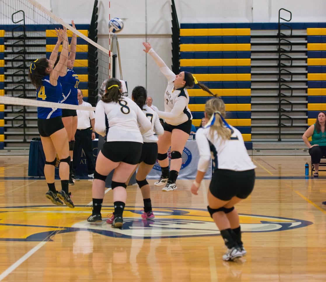 Volleyball ties program mark for wins with 3-2 win over Cobleskill
