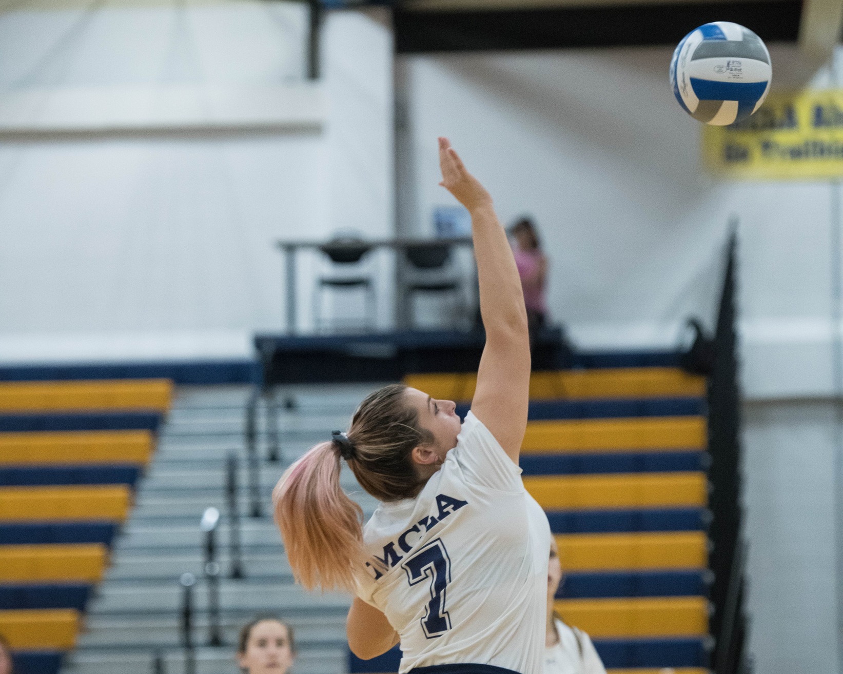 Volleyball clinches playoff berth with 3-0 win over Mass. Maritime in regular season finale