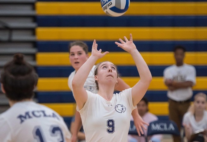 Volleyball snaps slide with 3-0 MASCAC win over Fitchburg State