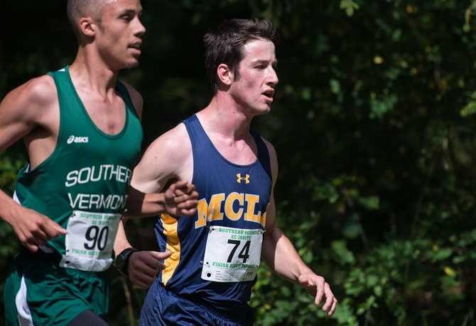 Gamble records top ten finish to lead Men's Cross Country