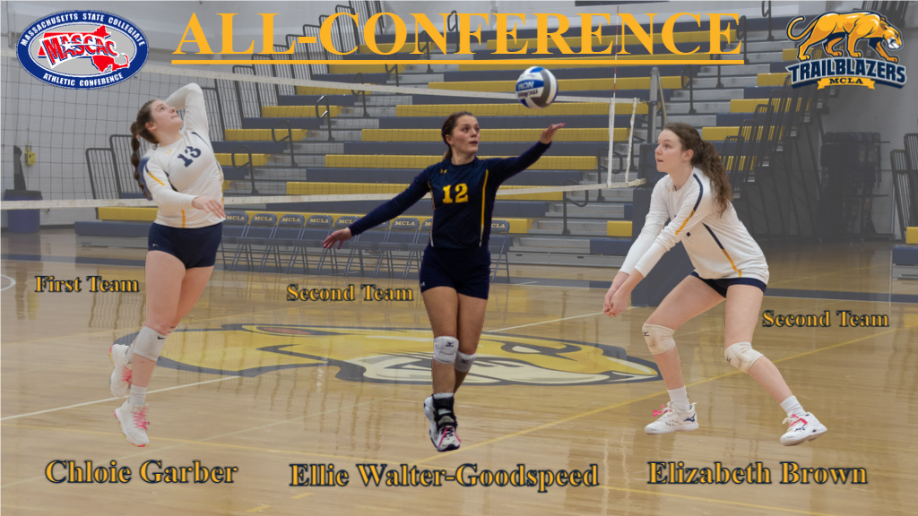 Three Volleyball Players earn All MASCAC honors