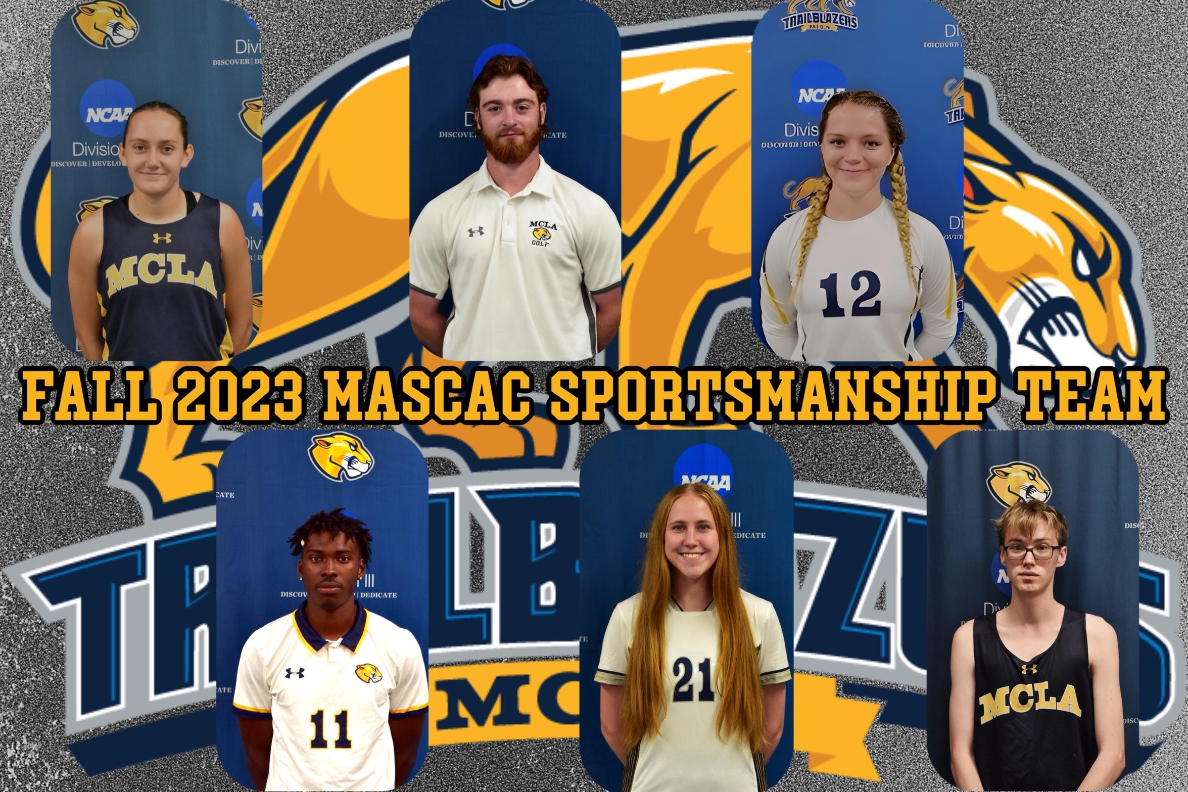 Six MCLA Trailblazers Named to 2023 Fall MASCAC Sportsmanship Teams