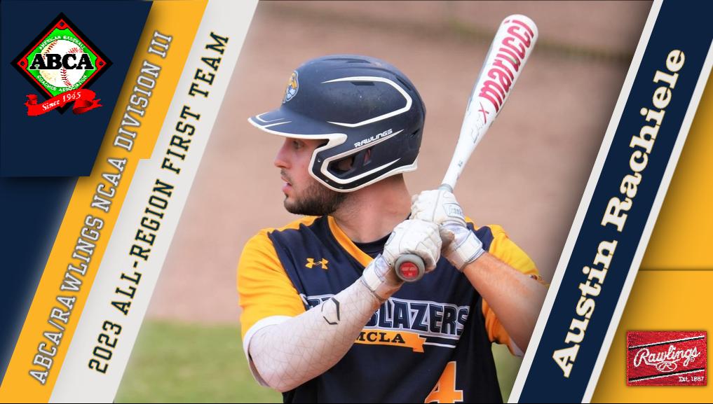 Rachiele selected to ABCA/Rawlings NCAA Division III All-Region First Team