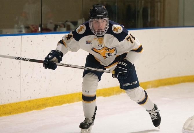 Men&rsquo;s Hockey Come Back for 3-2 OT Win Over Framingham State