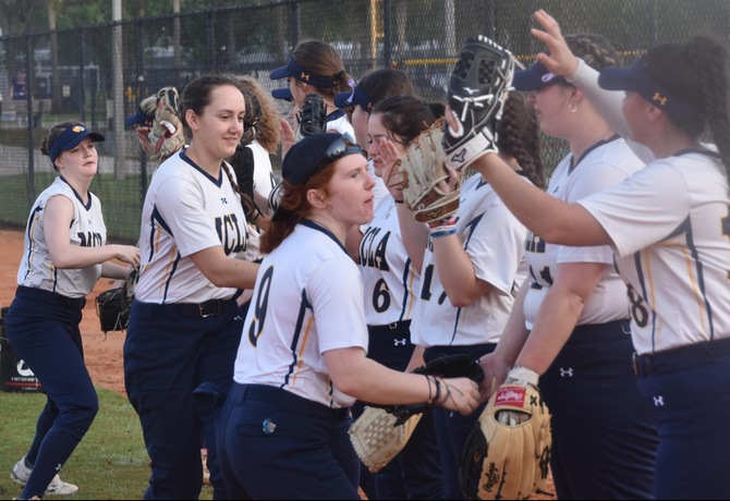 Softball Splits a Pair with Some Big Cats to Close Out the Gene Cusick Collegiate Classic
