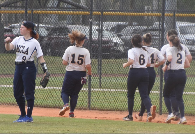 Softball Stumbles Twice During Day Four at the Gene Cusick Collegiate Classic